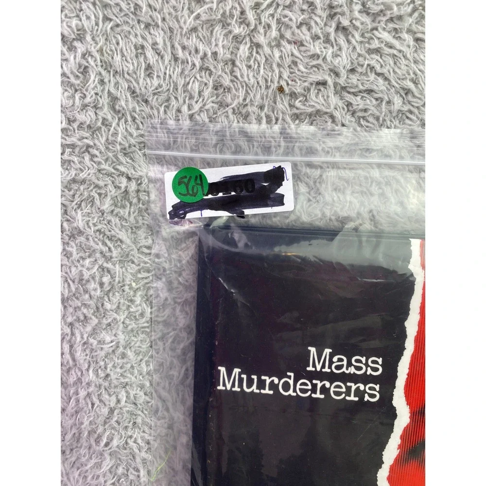 1992 Mass Murderers Hard Cover Book True Crime‎ Time Life Photos Coffe Table